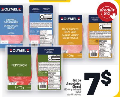 DUO DE CHARCUTERIES OLYMEL | OLYMEL DUO DELI COLD CUTS