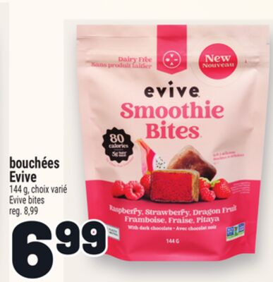 BOUCHÉES EVIVE | EVIVE BITES