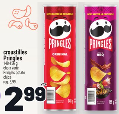 CROUSTILLES PRINGLES | PRINGLES POTATO CHIPS
