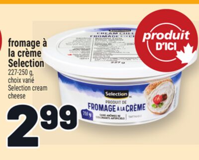 FROMAGE À LA CRÈME SELECTION | SELECTION CREAM CHEESE