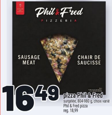 PIZZA PHIL & FRED | PHIL & FRED PIZZA