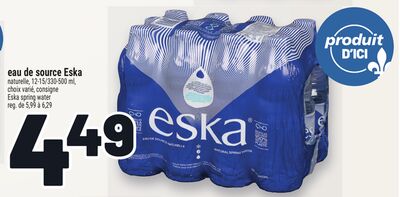 EAU DE SOURCE ESKA | ESKA SPRING WATER