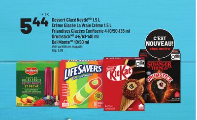 DESSERT GLACÉ NESTLÉ