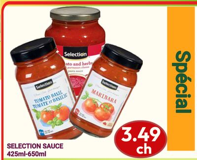 SELECTION SAUCE