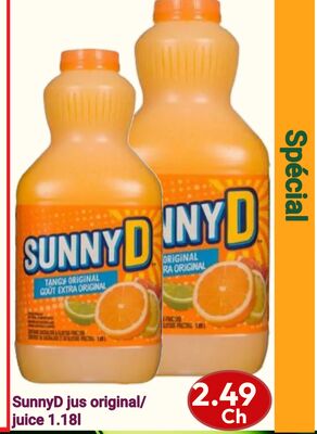 SunnyD jus original