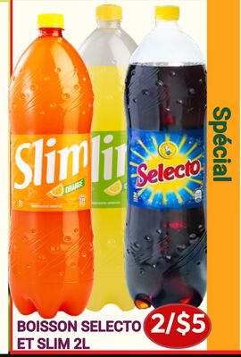 BOISSON SELECTO ET SLIM
