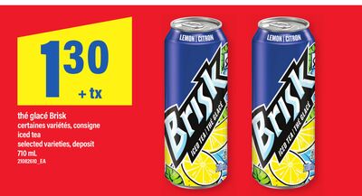 THÉ GLACÉ BRISK | ICED TEA, 710 ML