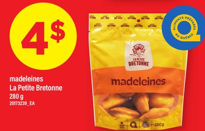 MADELEINES LA PETITE BRETONNE, 280 g