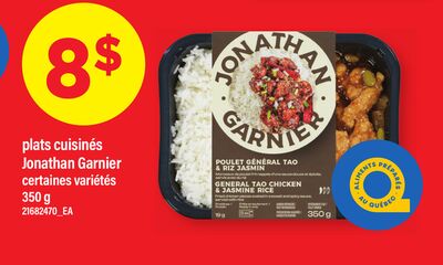 PLATS CUISINÉS JONATHAN GARNIER, 350 G