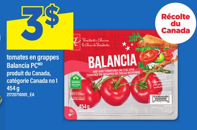 TOMATES EN GRAPPES PC, 454 G