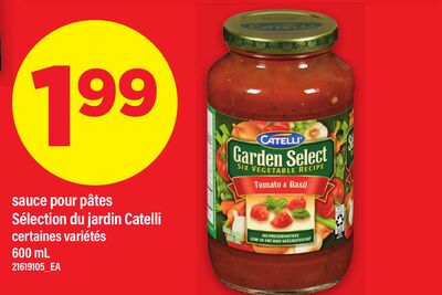 SÉLECTION DU JARDIN CATELLI, 600 ML
