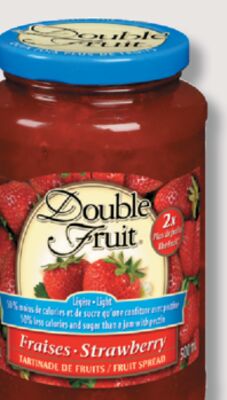 TARTINADE OU MARMELADE DOUBLE FRUIT