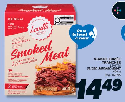 VIANDE FUMÉE TRANCHÉE LEVITTS