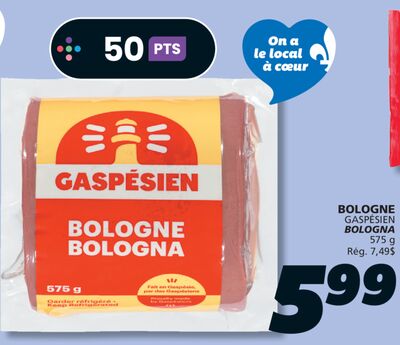 BOLOGNE GASPÉSIEN