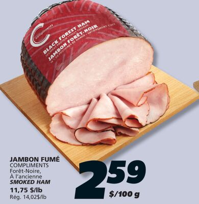JAMBON FUMÉ COMPLIMENTS