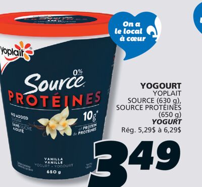 YOGOURT YOPLAIT SOURCE
