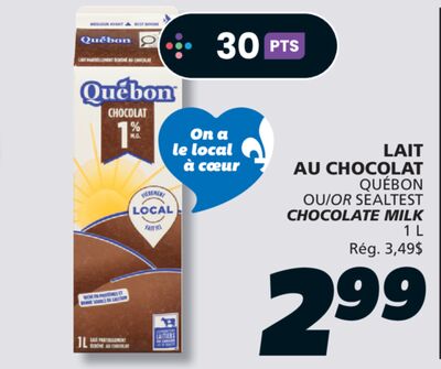 LAIT AU CHOCOLAT QUÉBON