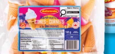 CORNETS DE GUIMAUVES McCORMICKS
