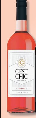 VIN BLANC, ROSÉ OU ROUGE C'EST CHIC