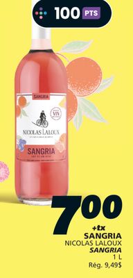 SANGRIA NICOLAS LALOUX