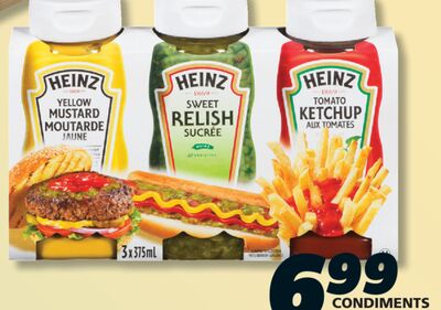CONDIMENTS HEINZ TRIO