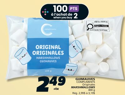 GUIMAUVES COMPLIMENTS