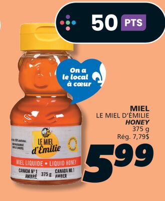 MIEL LE MIEL D'ÉMILIE