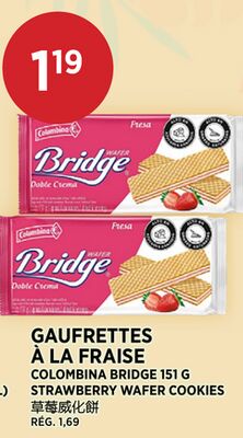 GAUFRETTES À LA FRAISE