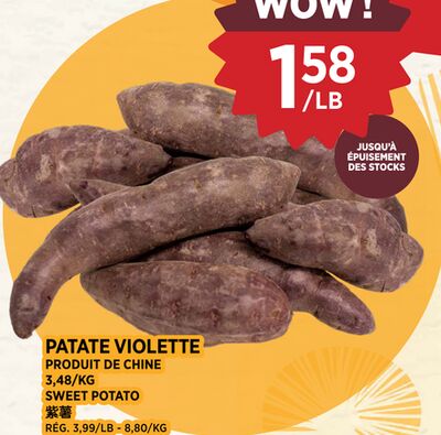 PATATE VIOLETTE