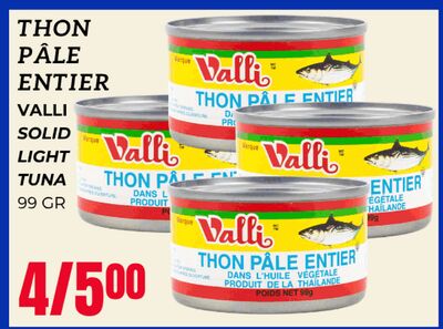 VALLI SOLID LIGHT TUNA