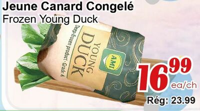 Jeune Canard Congelé