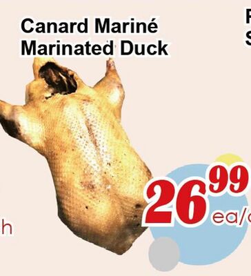Marinated Duck
