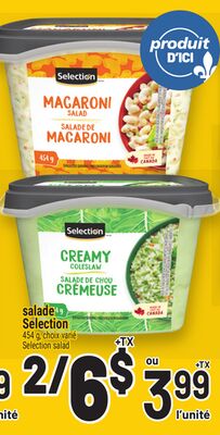 SALADE SELECTION | SELECTION SALAD