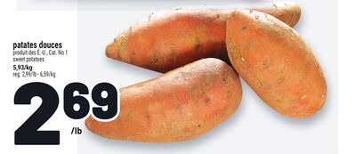 PATATES DOUCES | SWEET POTATOES