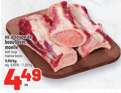 OS À SOUPE DE BŒUF AVEC MOELLE | BEEF SOUP MARROW BONES