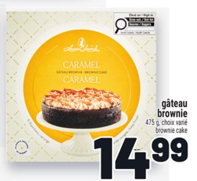 GÂTEAU BROWNIE | BROWNIE CAKE