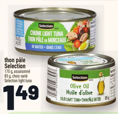 THON PÂLE SELECTION | SELECTION LIGHT TUNA