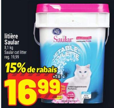 LITIÈRE SAULAR | SAULAR CAT LITTER