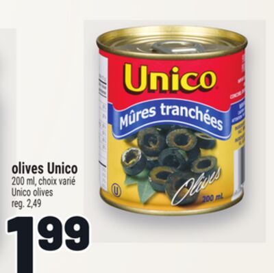 OLIVES UNICO | UNICO OLIVES