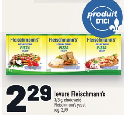 LEVURE FLEISCHMANN'S | FLEISCHMANN'S YEAST