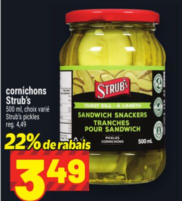 CORNICHONS STRUB'S | STRUB'S PICKLES