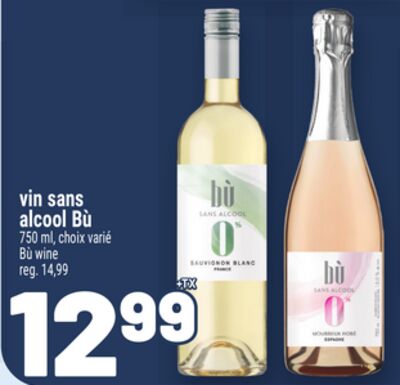 VIN SANS ALCOOL BÙ | BÙ WINE