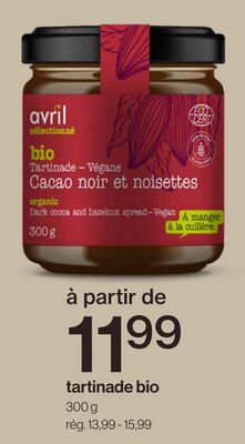 tartinade bio