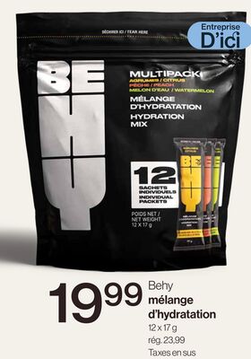 mélange d'hydration