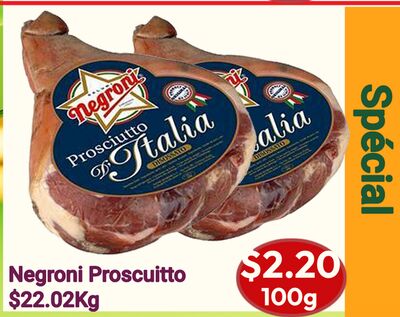 Negroni Proscuitto