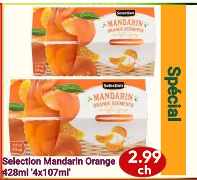 Selection Mandarin Orange