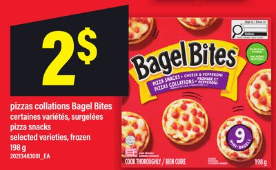 PIZZAS COLLATIONS BAGEL BITES | PIZZA SNACKS
