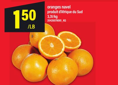 ORANGES NAVEL