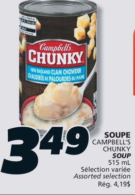 SOUPE CAMPBELL'S CHUNKY