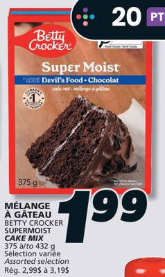 MÉLANGE À GÂTEAU BETTY CROCKER